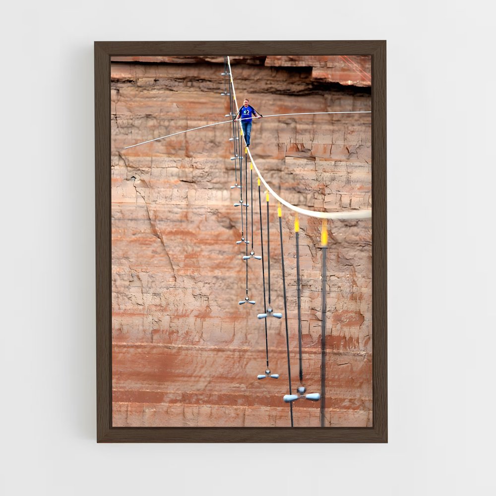 Poster Nik de wallenda – affiche Saut à l’élastique (vue 5)